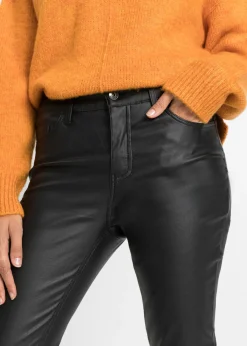 Pantalón elástico de mezcla de viscosa