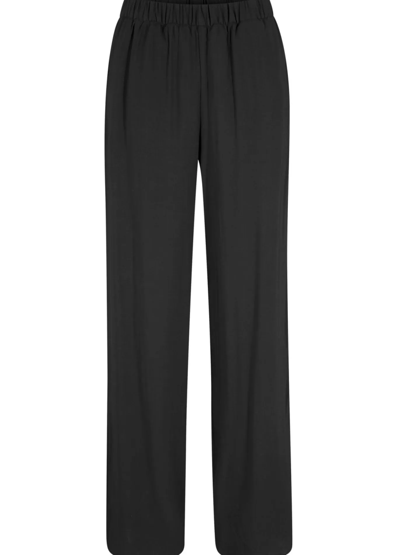 Pantalón elástico de viscosa con cinturilla cómoda
