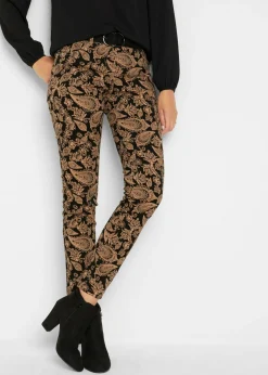 Pantalón elástico estampado
