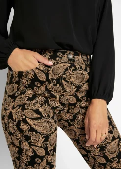 Pantalón elástico estampado