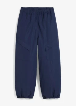 Pantalón funcional impermeable tipo cargo con forro cálido