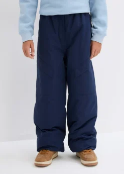 Pantalón funcional impermeable tipo cargo con forro cálido
