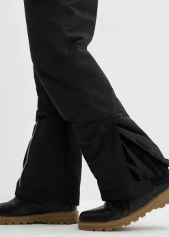 Pantalón funcional impermeable con tirantes y detalles reflectantes