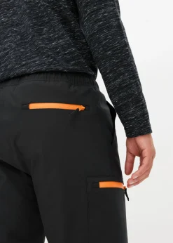 Pantalón funcional tipo cargo, impermeable, con forro cálido, relaxed fit