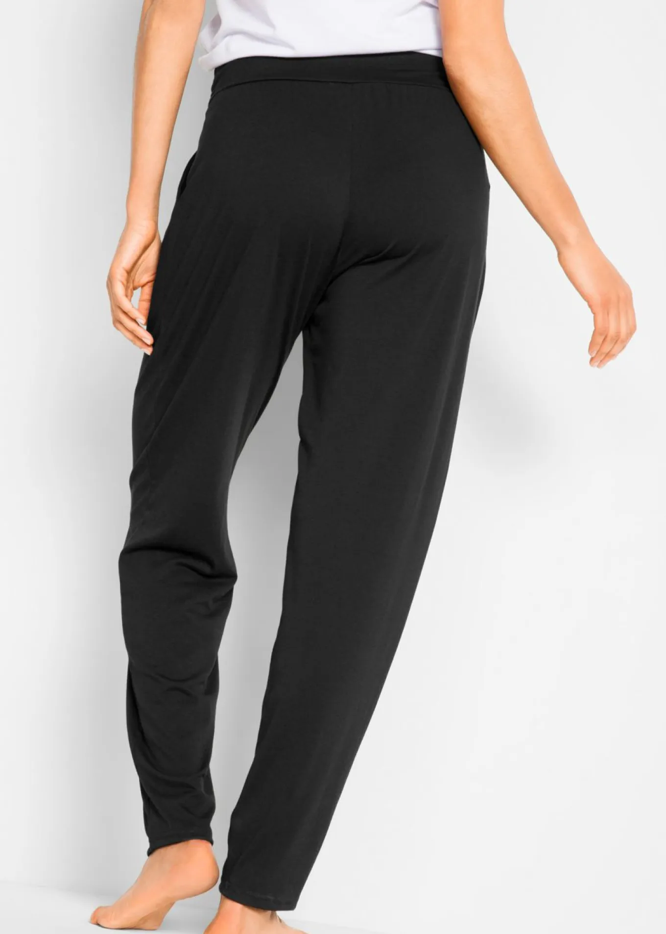 Pantalón harem con viscosa