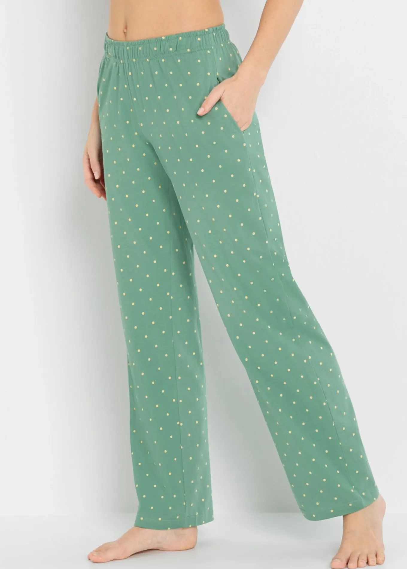 Pantalón largo de pijama de algodón puro (2 unidades)