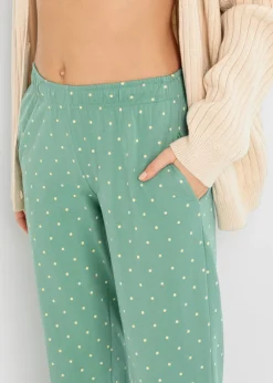 Pantalón largo de pijama de algodón puro (2 unidades)