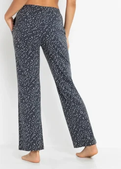 Pantalón largo de pijama de algodón orgánico puro (2 unidades)
