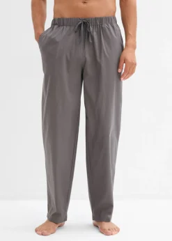 Pantalón largo de pijama de algodón suave (2 unidades)