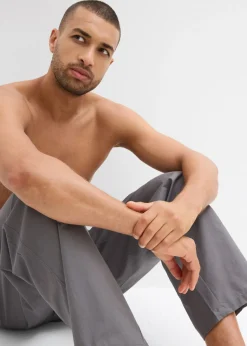 Pantalón largo de pijama de algodón suave (2 unidades)