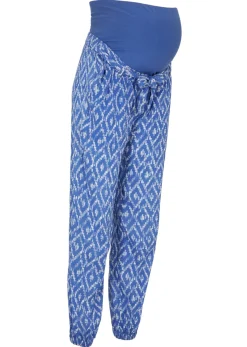 Pantalón ligero premamá de viscosa con corte holgado
