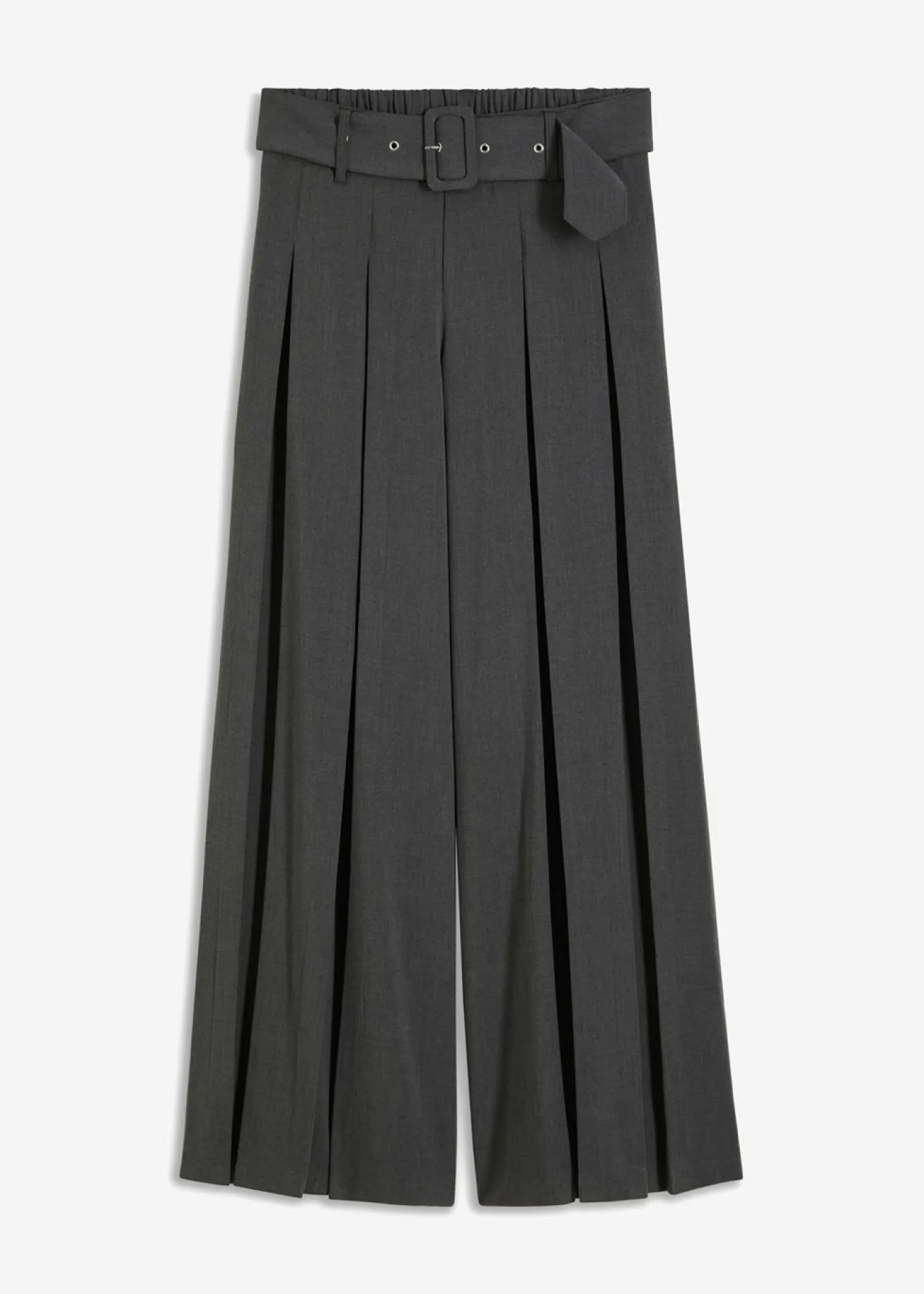 Pantalón Marlene ancho con mezcla de viscosa fluida