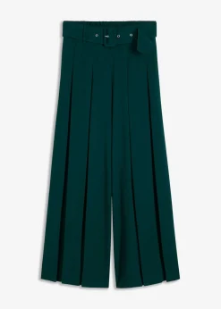 Pantalón Marlene ancho con mezcla de viscosa fluida
