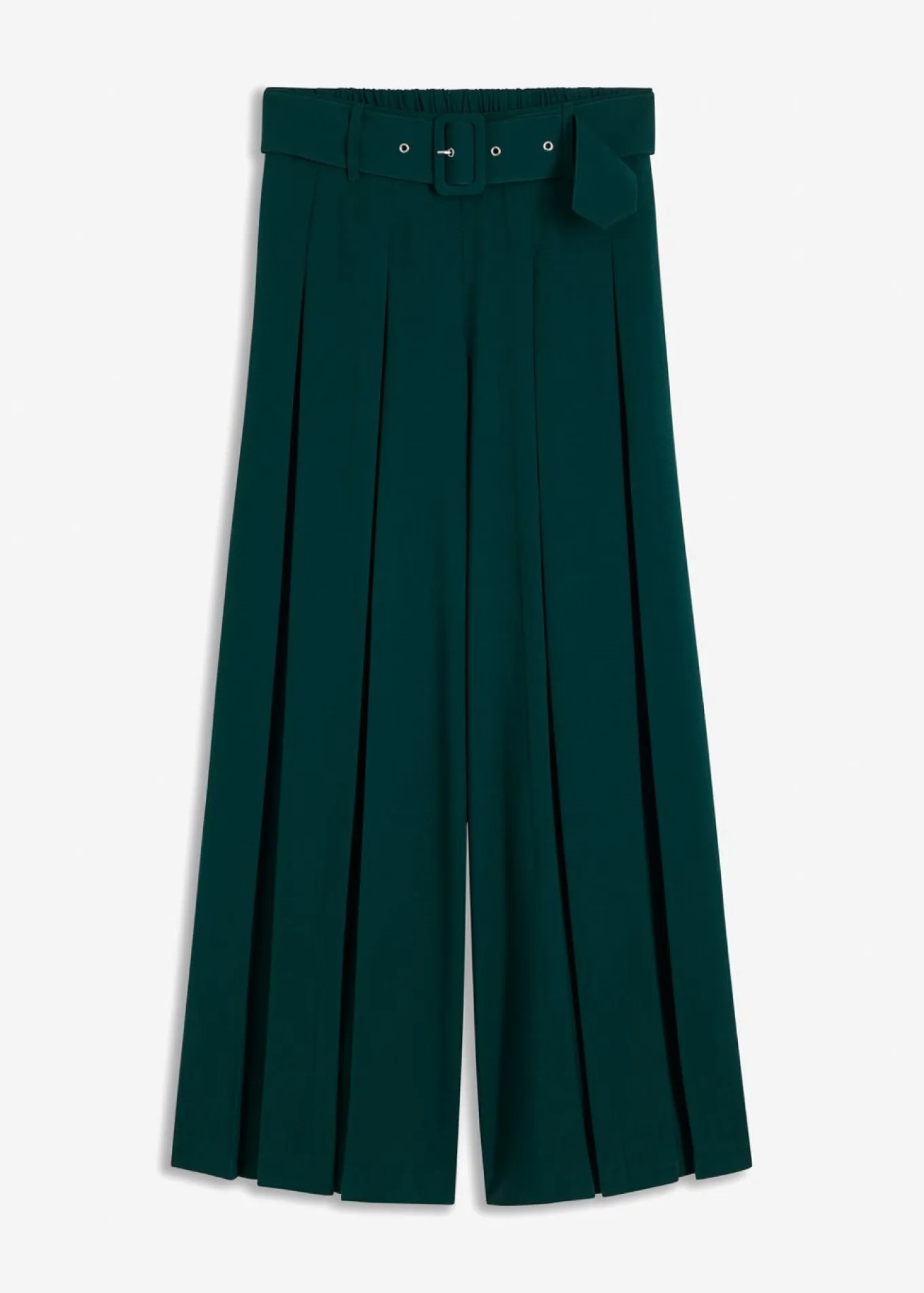 Pantalón Marlene ancho con mezcla de viscosa fluida