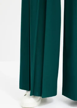 Pantalón Marlene ancho con mezcla de viscosa fluida