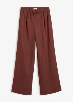 Pantalón Marlene con aspecto de lana