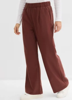Pantalón Marlene con aspecto de lana
