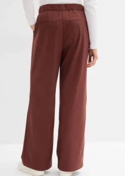 Pantalón Marlene con aspecto de lana