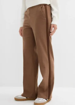 Pantalón Marlene con aspecto de lana