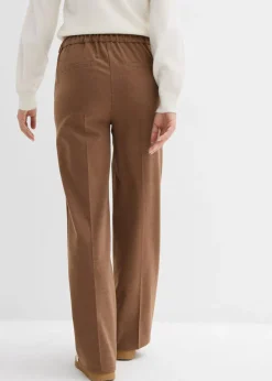 Pantalón Marlene con aspecto de lana