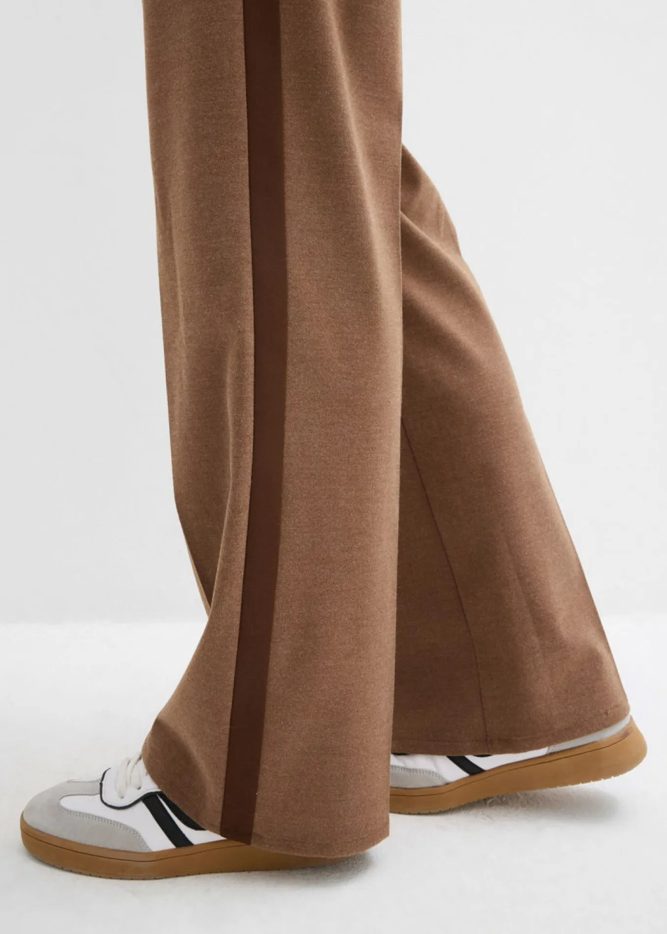 Pantalón Marlene con aspecto de lana