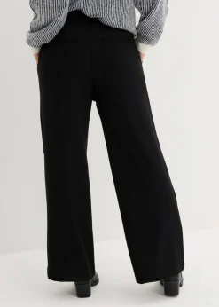 Pantalón Marlene con aspecto de lana