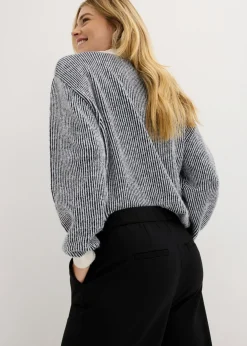 Pantalón Marlene con aspecto de lana
