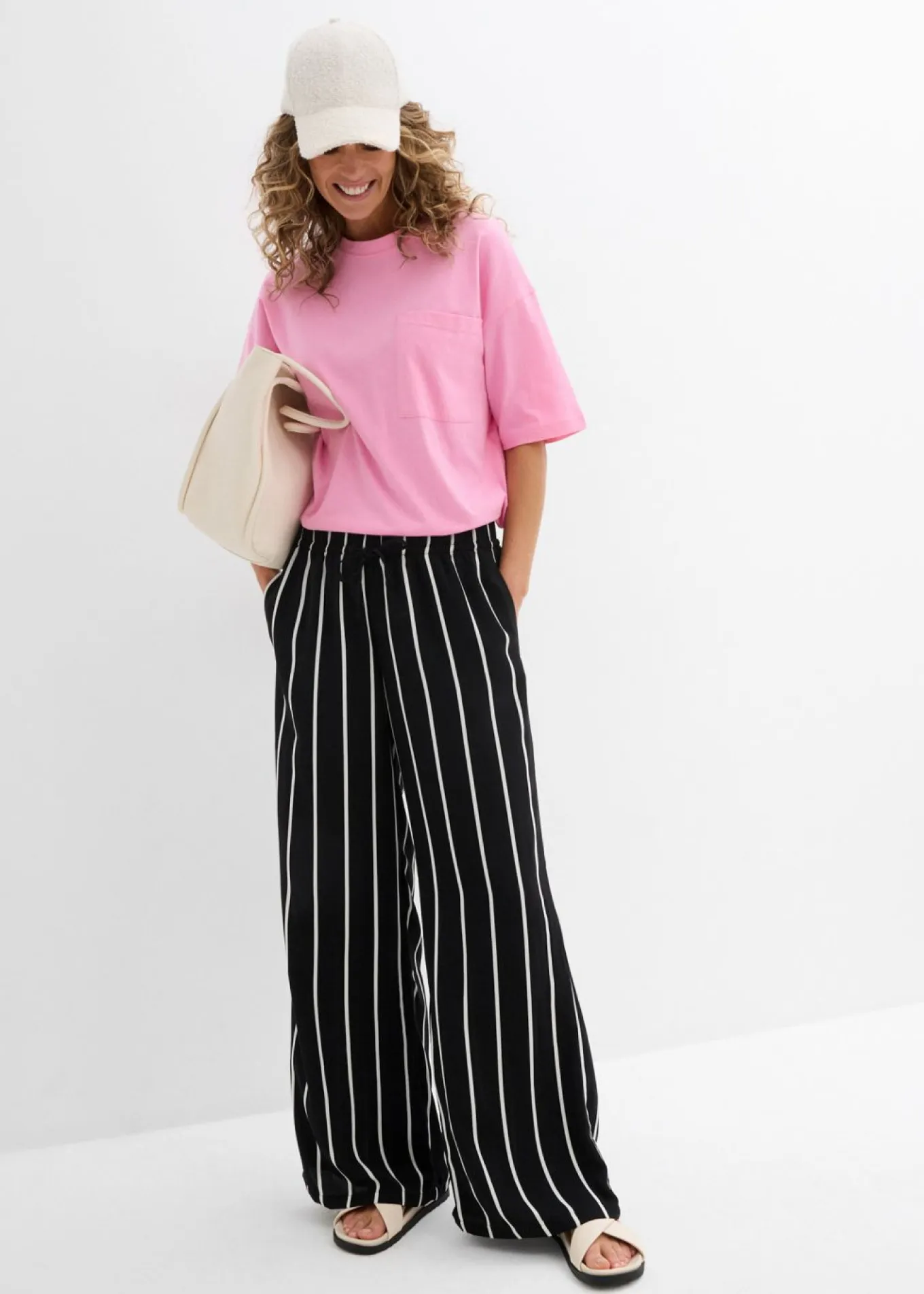 Pantalón Marlene con cintura elástica