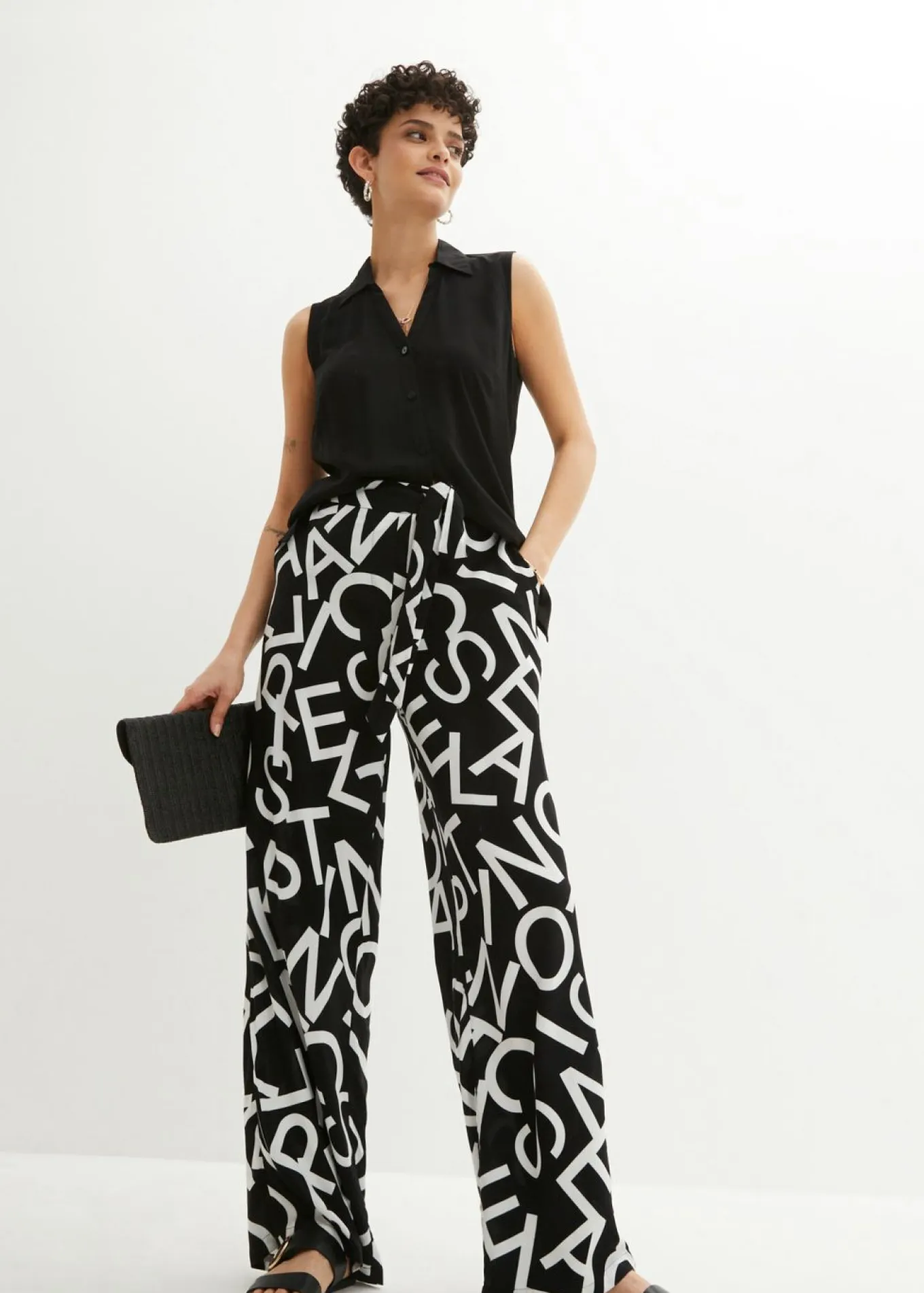 Pantalón Marlene con cinturón
