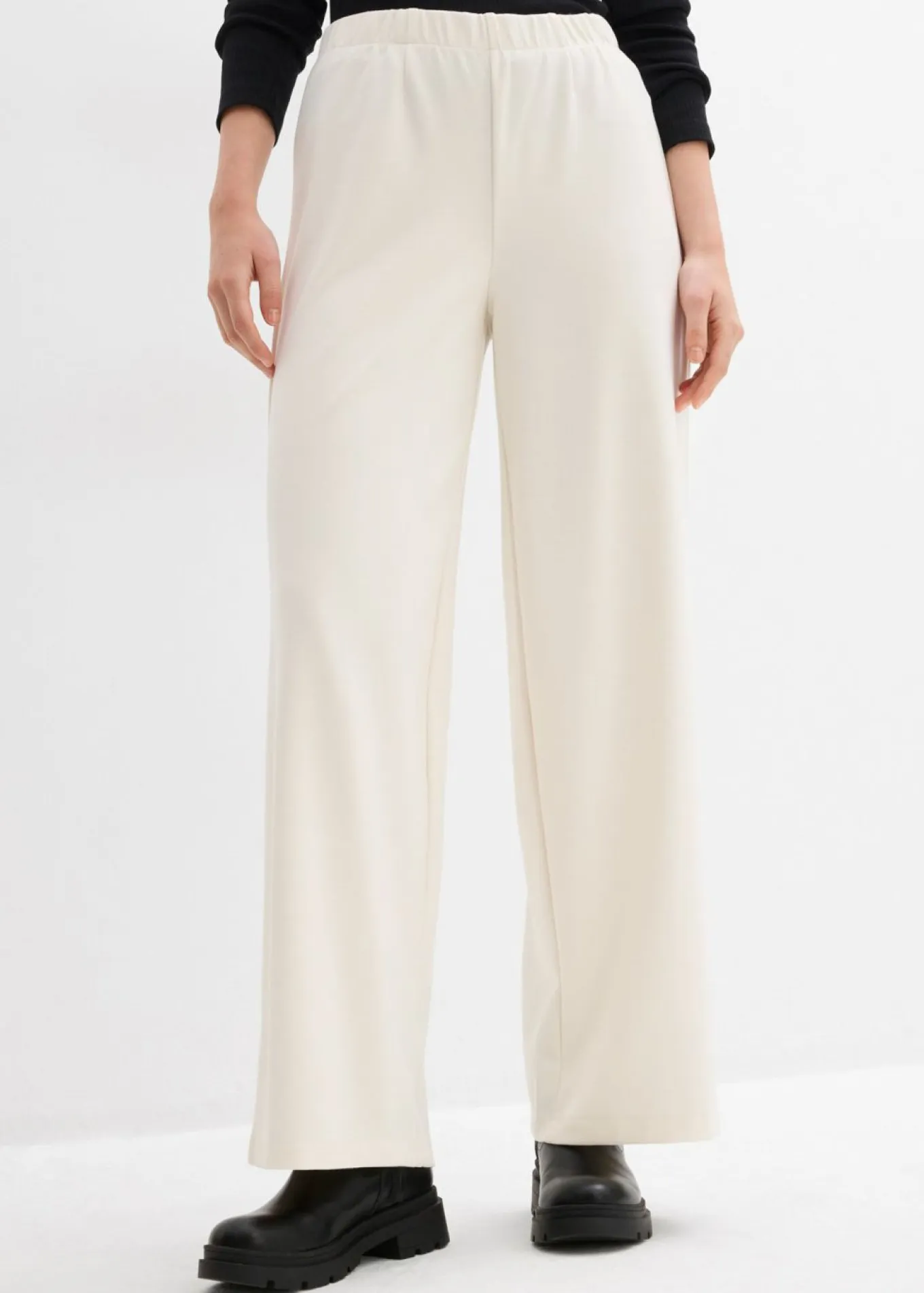 Pantalón Marlene de cómodo tejido Punto di Roma