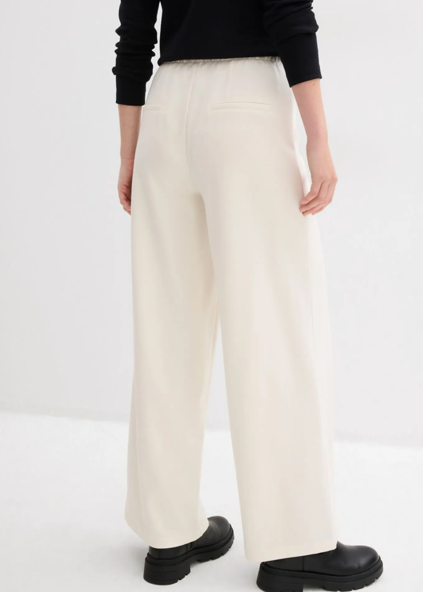Pantalón Marlene de cómodo tejido Punto di Roma
