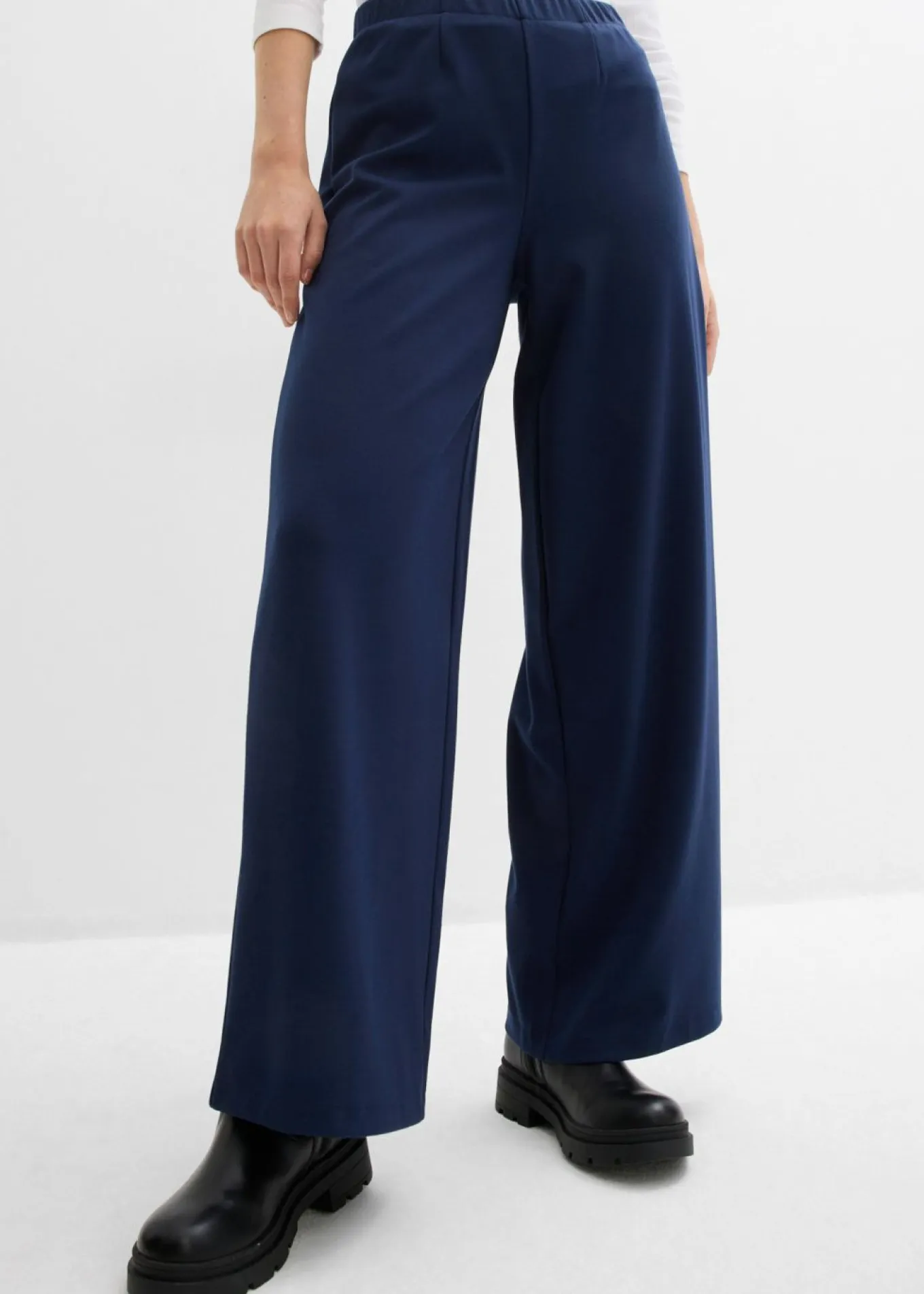 Pantalón Marlene de cómodo tejido Punto di Roma