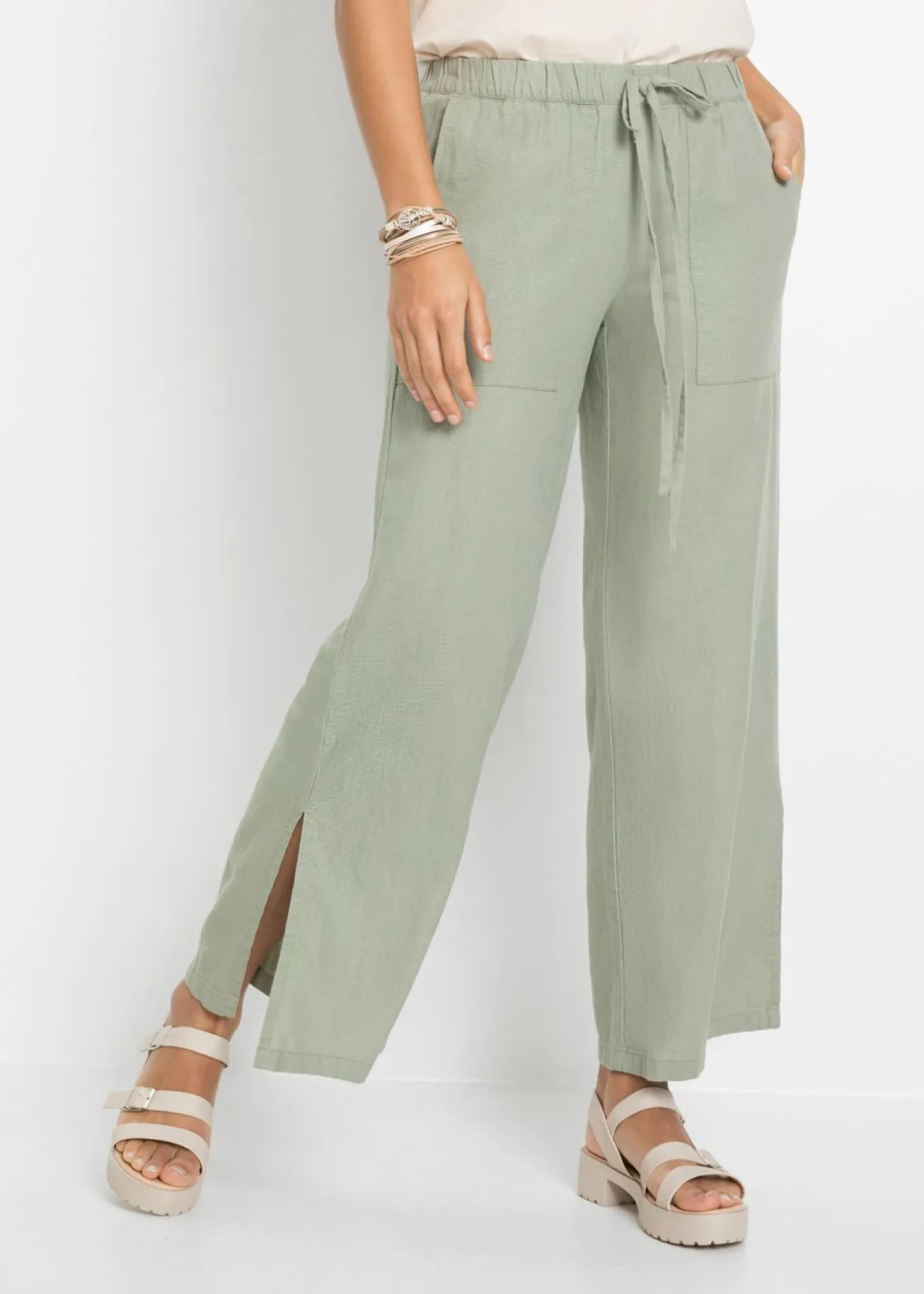 Pantalón Marlene de lino