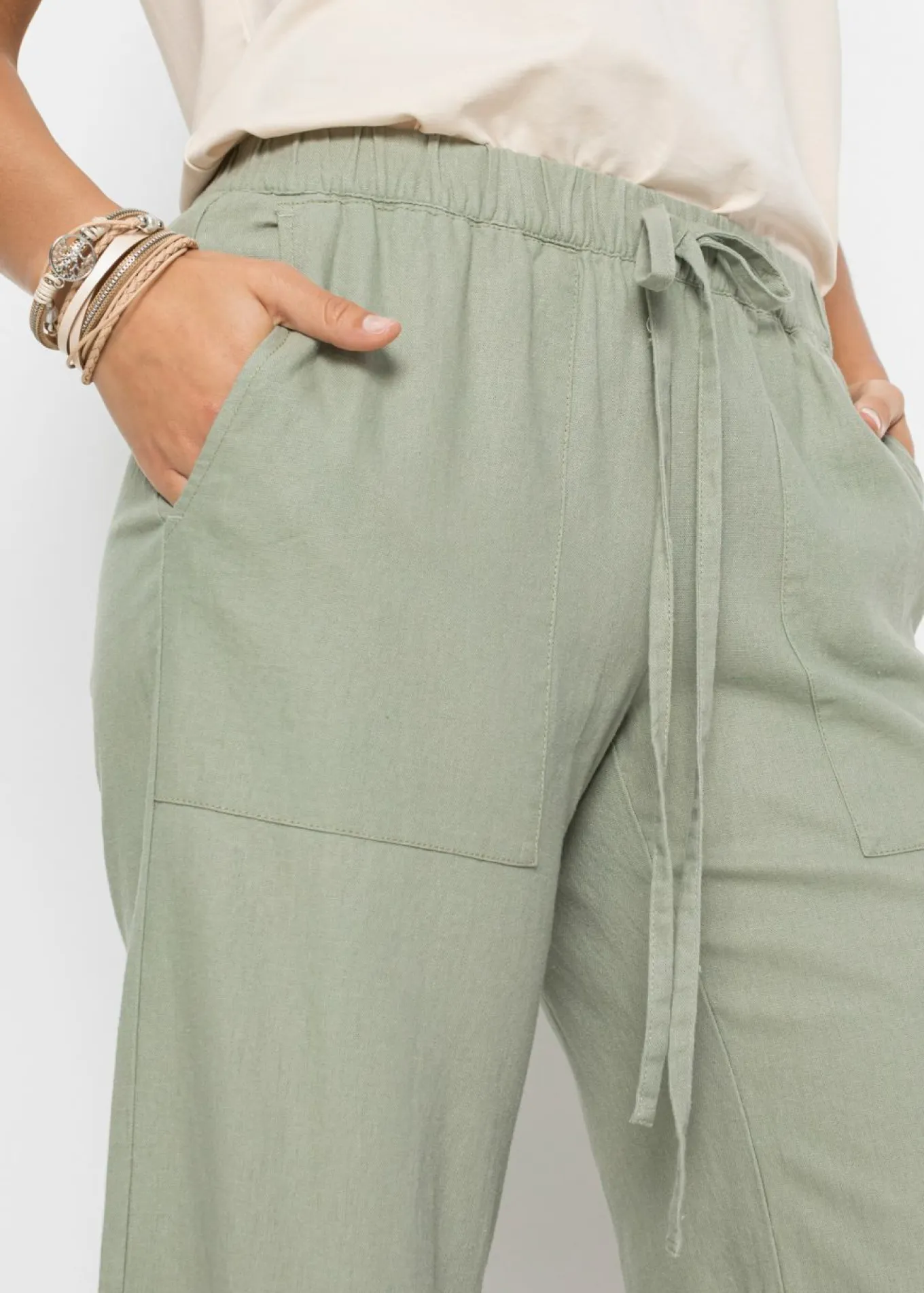 Pantalón Marlene de lino