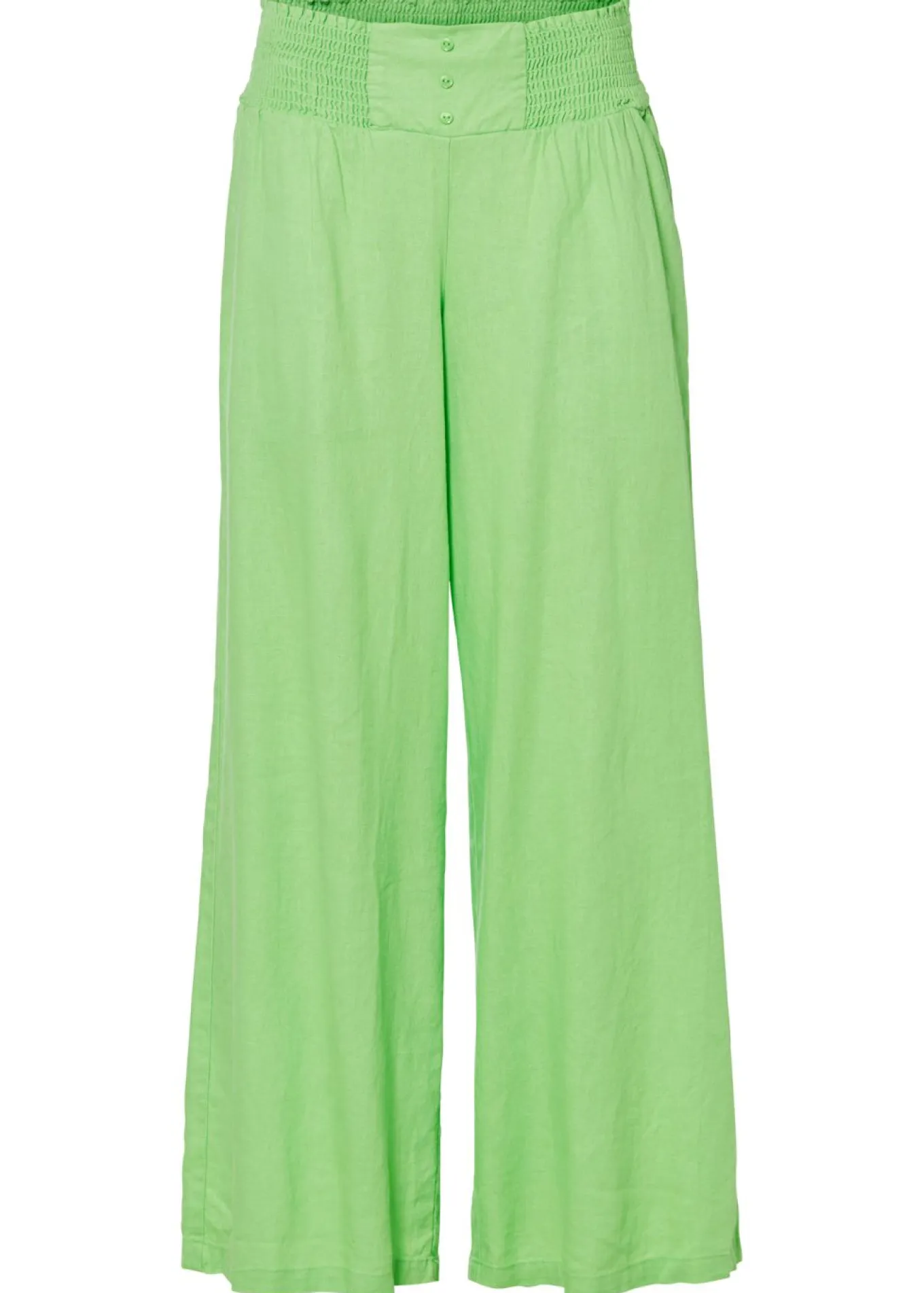 Pantalón Marlene de mezcla vaporosa de lino