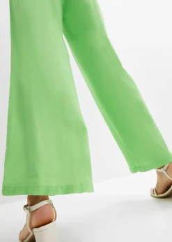 Pantalón Marlene de mezcla vaporosa de lino