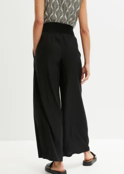 Pantalón Marlene de mezcla vaporosa de lino
