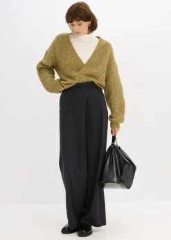 Pantalón Marlene de mezcla de viscosa fluida
