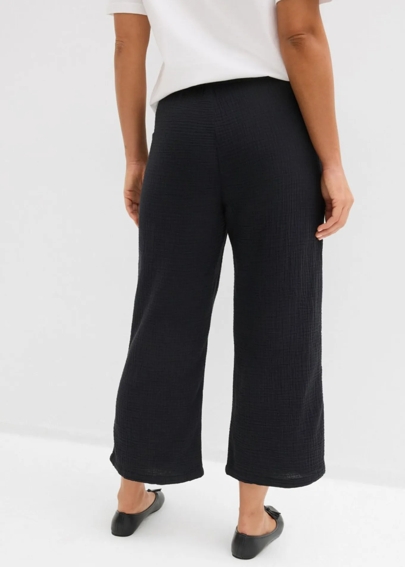 Pantalón Marlene de muselina de algodón