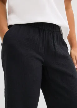 Pantalón Marlene de muselina de algodón