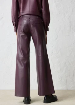 Pantalón Marlene de napa de cordero