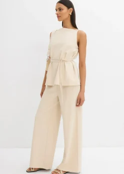 Pantalón Marlene de piqué