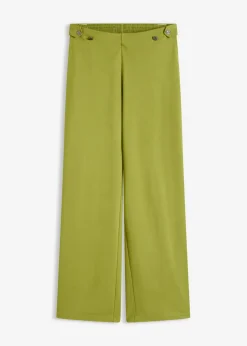 Pantalón Marlene de Punto di Roma con cinta de satén