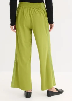 Pantalón Marlene de Punto di Roma con cinta de satén