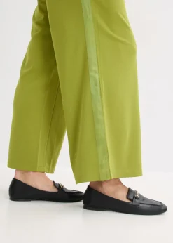 Pantalón Marlene de Punto di Roma con cinta de satén