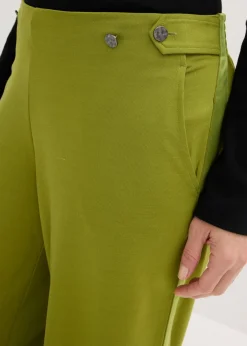 Pantalón Marlene de Punto di Roma con cinta de satén
