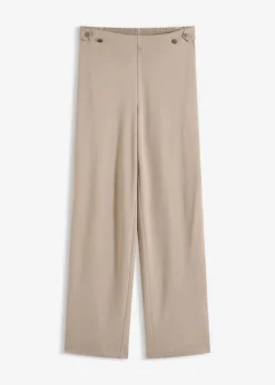 Pantalón Marlene de Punto di Roma con cinta de satén