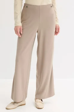 Pantalón Marlene de Punto di Roma con cinta de satén