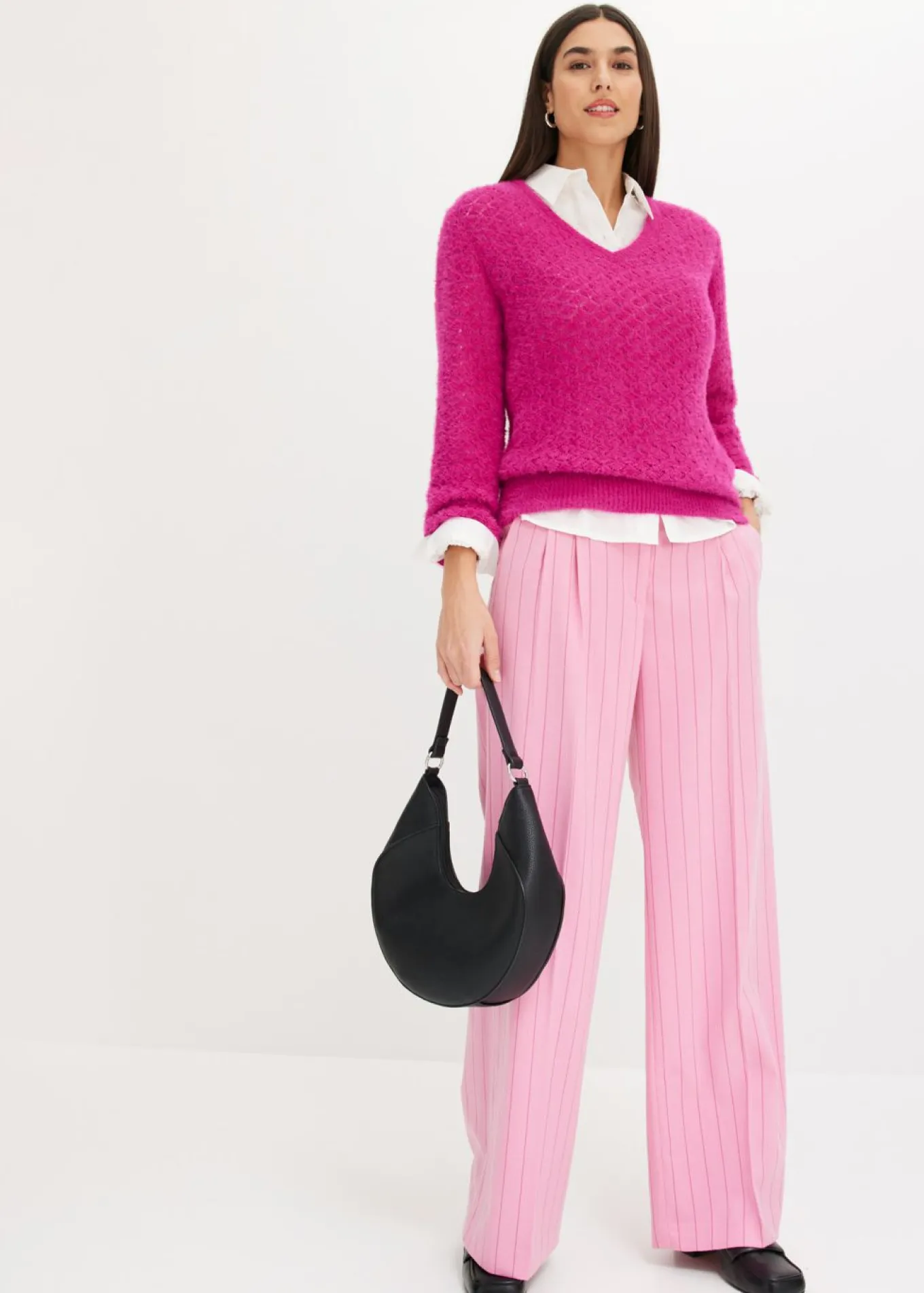 Pantalón Marlene de raya diplomática