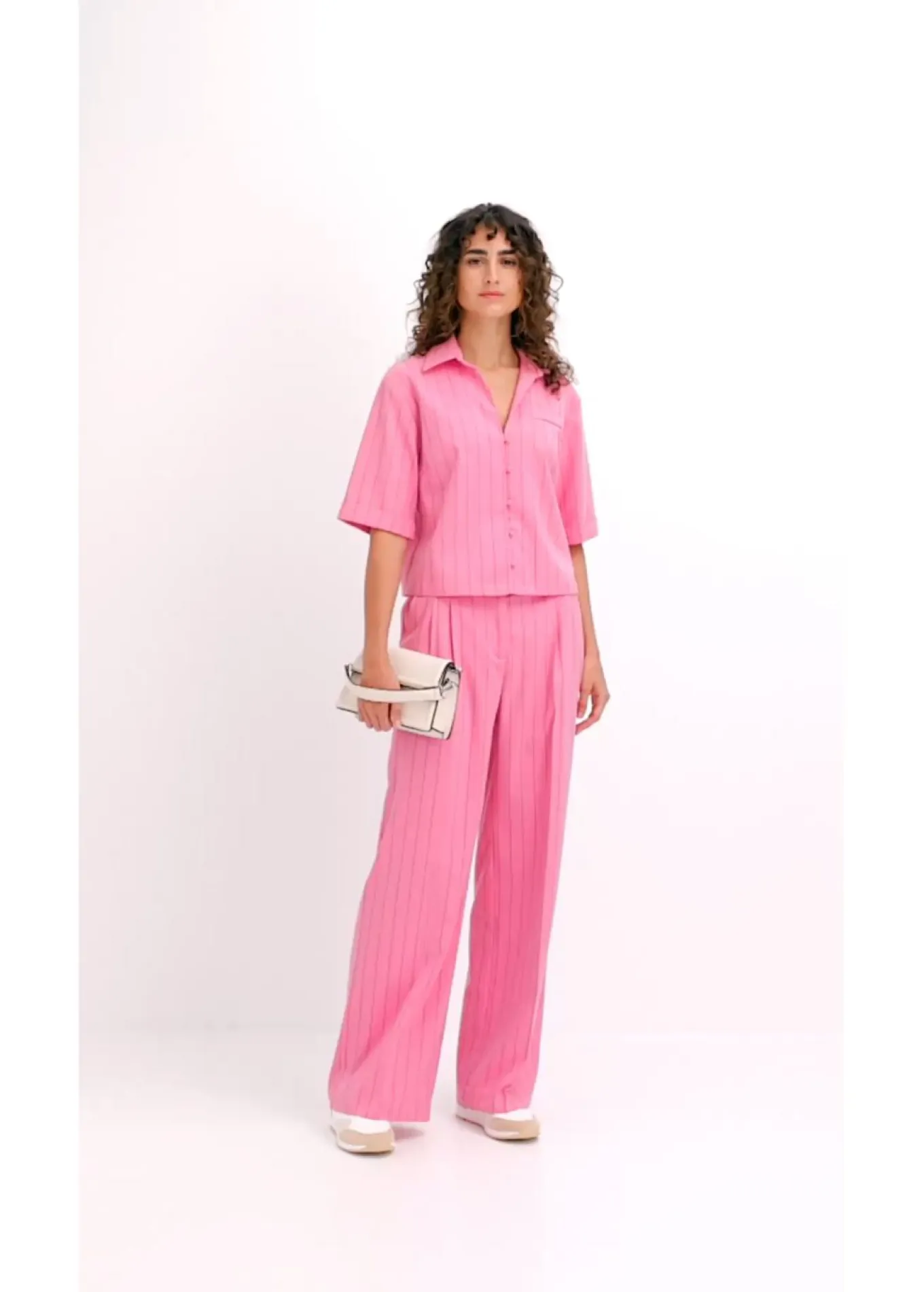 Pantalón Marlene de raya diplomática